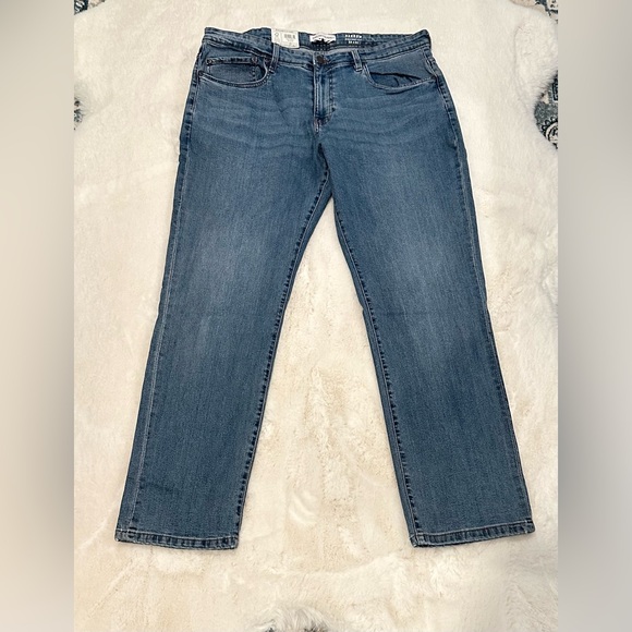 English Laundry Men's Harrow Straight Fit Jeans, Light Blue - Picture 5 of 8